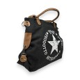Black star vintage handbag