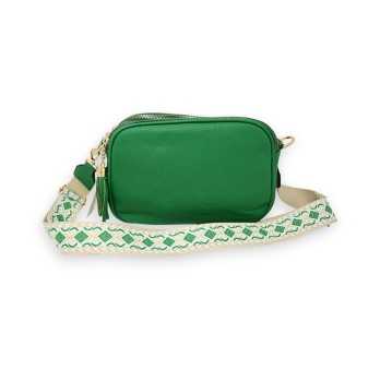 Brazilian Green Rectangle Shoulder Bag