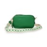 Brazilian Green Rectangle Shoulder Bag