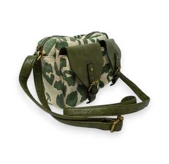 Safari khaki shoulder bag