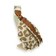 Braune Safari Bauchtasche