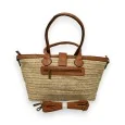 Bohemian straw handbag