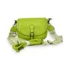 Anise green round-shaped shoulder bag