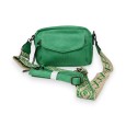 Green Brazil rectangle shoulder bag
