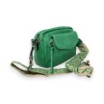 Green Brazil rectangle shoulder bag