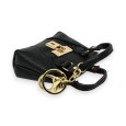 Black keyring coin purse