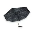 Parapluie pliant manuel pois rose