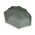 Automatic folding umbrella in black gingham