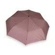 Automatic folding umbrella in bordeaux gingham