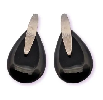Black and Silver Trend Earrings