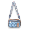 Sweet & Candy School Satchel Shoulder Bag in Blue Shades
