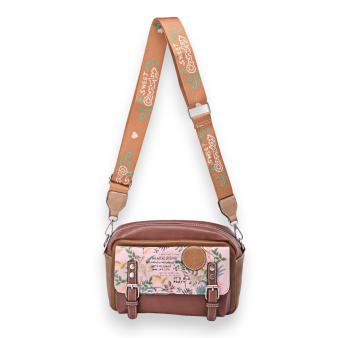Sweet &Candy brown shades satchel shoulder bag
