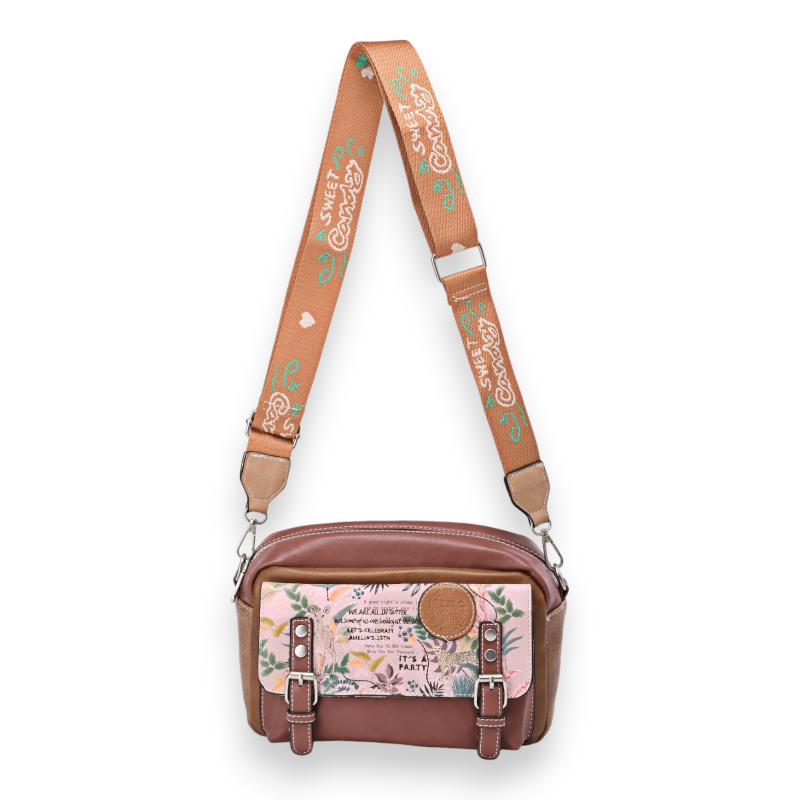 Sweet &Candy Brown Shades School Bag Shoulder Bag