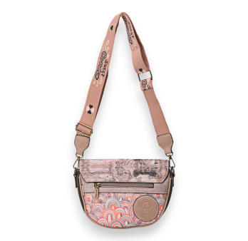 Rounded shoulder bag Sweet & Candy trip to Paris