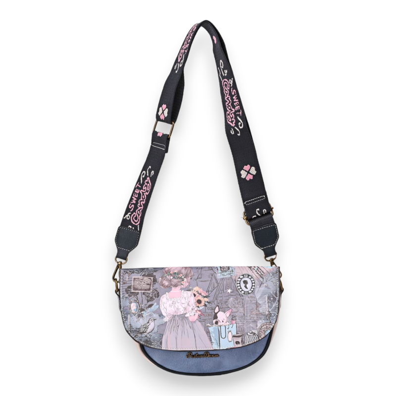 Round shoulder bag Sweet & Candy shopping stroll