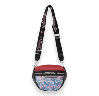 Butterfly crossbody fanny pack Sweet & Candy red and black