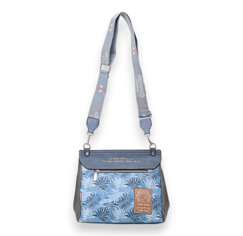 Square shoulder bag Sweet & Candy blue satchel