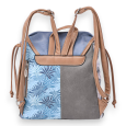 Sweet & Candy Tropical Forest Blue Camel Backpack