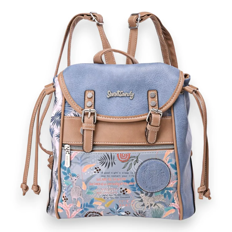 Tropical Blue Sweet & Candy Backpack