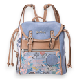 Sweet & Candy Tropical Forest Blue Camel Backpack