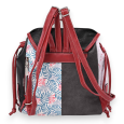Sweet & Candy Tropical Forest Red & Black Backpack
