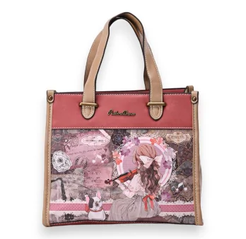 Bolso de mano Sweet & Candy Violín Rosa