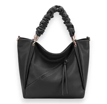 Bolso de mano David Jones Frufru Negro