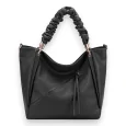 Bolso de mano David Jones Frufru Negro