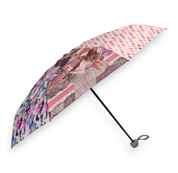 Sweet & Candy umbrella with little girl playing violin