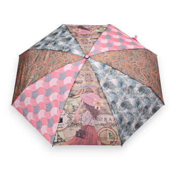 Regenschirm Sweet & Candy kleines Mädchen auf Reisen