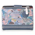 Blue Tropical Forest Sweet & Candy Wallet and Coin Purse