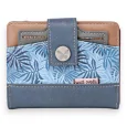 Blue Tropical Forest Sweet & Candy Wallet and Coin Purse