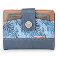 Brieftasche Geldbörse Sweet & Candy Tropischer Wald Blau