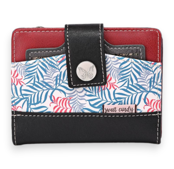 Sweet & Candy black and red wallet purse
