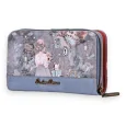 Portefeuille Sweet & Candy petite fille en ballade bleu