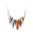 Collana in metallo multicolore Belle Miss