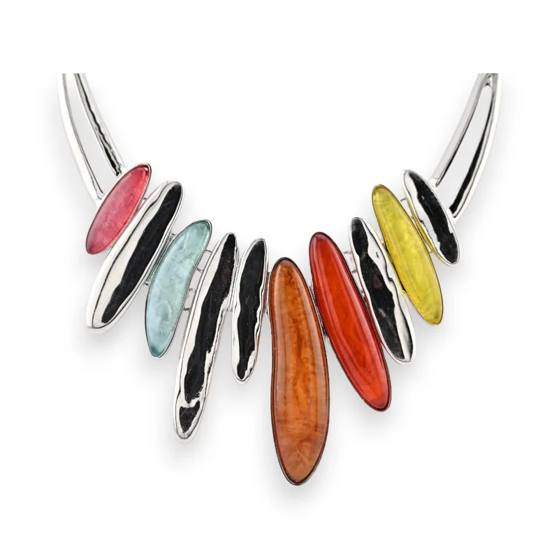 Collar de metal multicolor Bella Miss