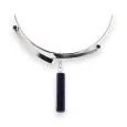 Choker necklace contemporary design silver-colored Beautiful Miss