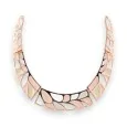 Copper Rose Mosaic Necklace by Ikita