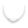 Hammered Silver Semi-Rigid Necklace from Ikita