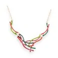 Ikita Gold Multicolored Necklace