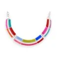 Collier argenté Arc-en-Ciel Ikita