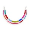 Collar plateado Arco Iris Ikita