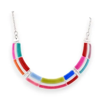 Collar plateado Arco Iris Ikita