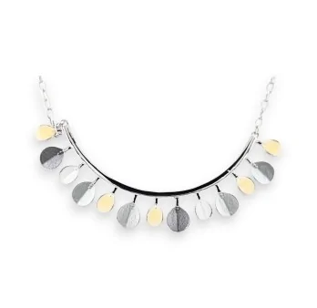 Ikita Silver Cascade Choker Necklace