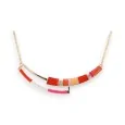 Choker Ikita Sunset rot-orange