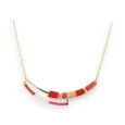 Choker Ikita Sunset rot-orange