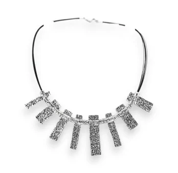 Antik-Silber Choker-Halskette Ikita