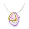 Ikita Multicolored Geometric Pendant Necklace