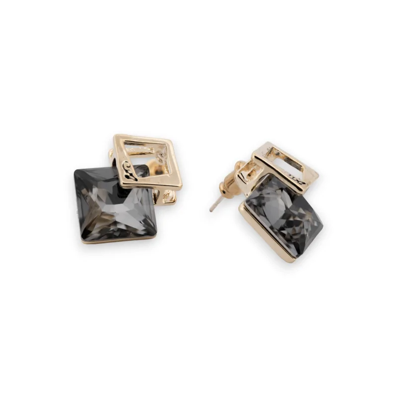 fantaisie3D Square-Shaped Fancy Jewelry Earrings